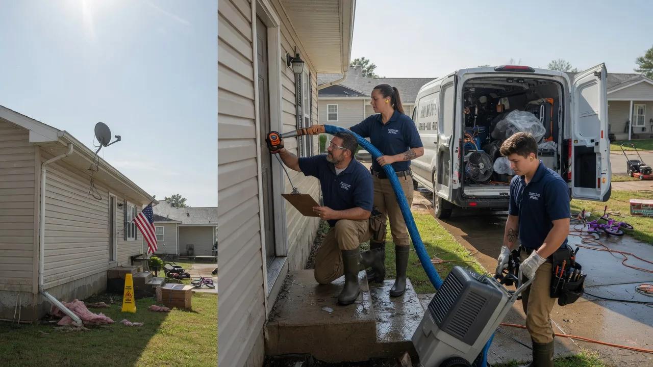 Ceiling Water Damage Restoration in Spring Valley, MN near me
